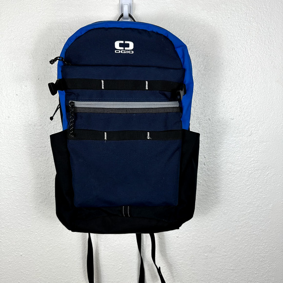 Ogio Alpha Convoy Backpack Blue Black Laptop Travel Bag - Picture 1 of 13